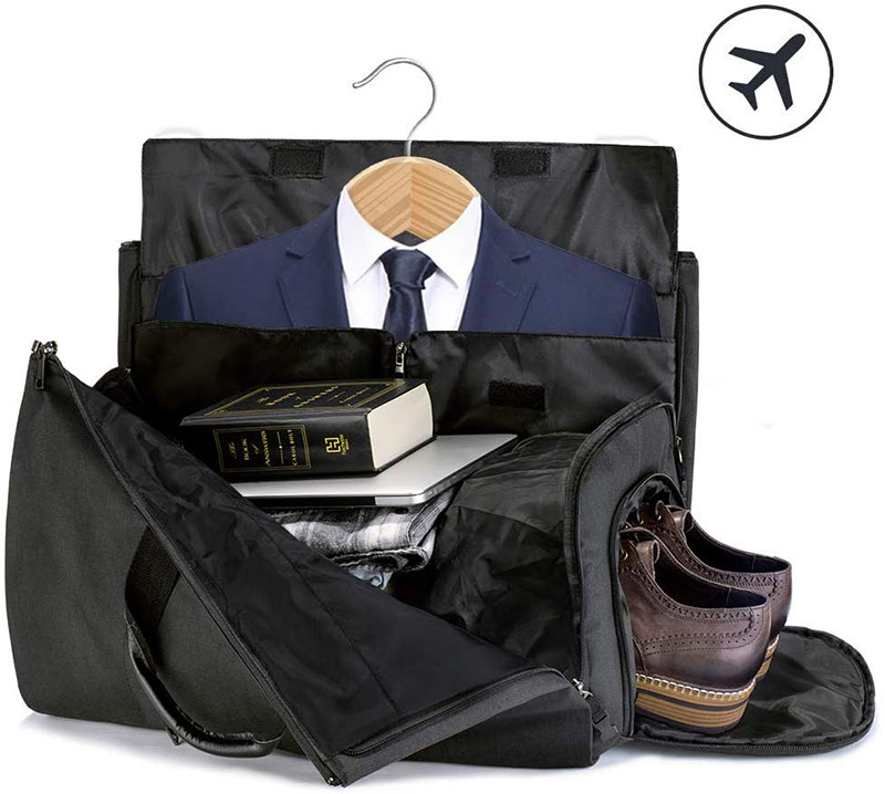 Garment Bag with Shoes Compartment