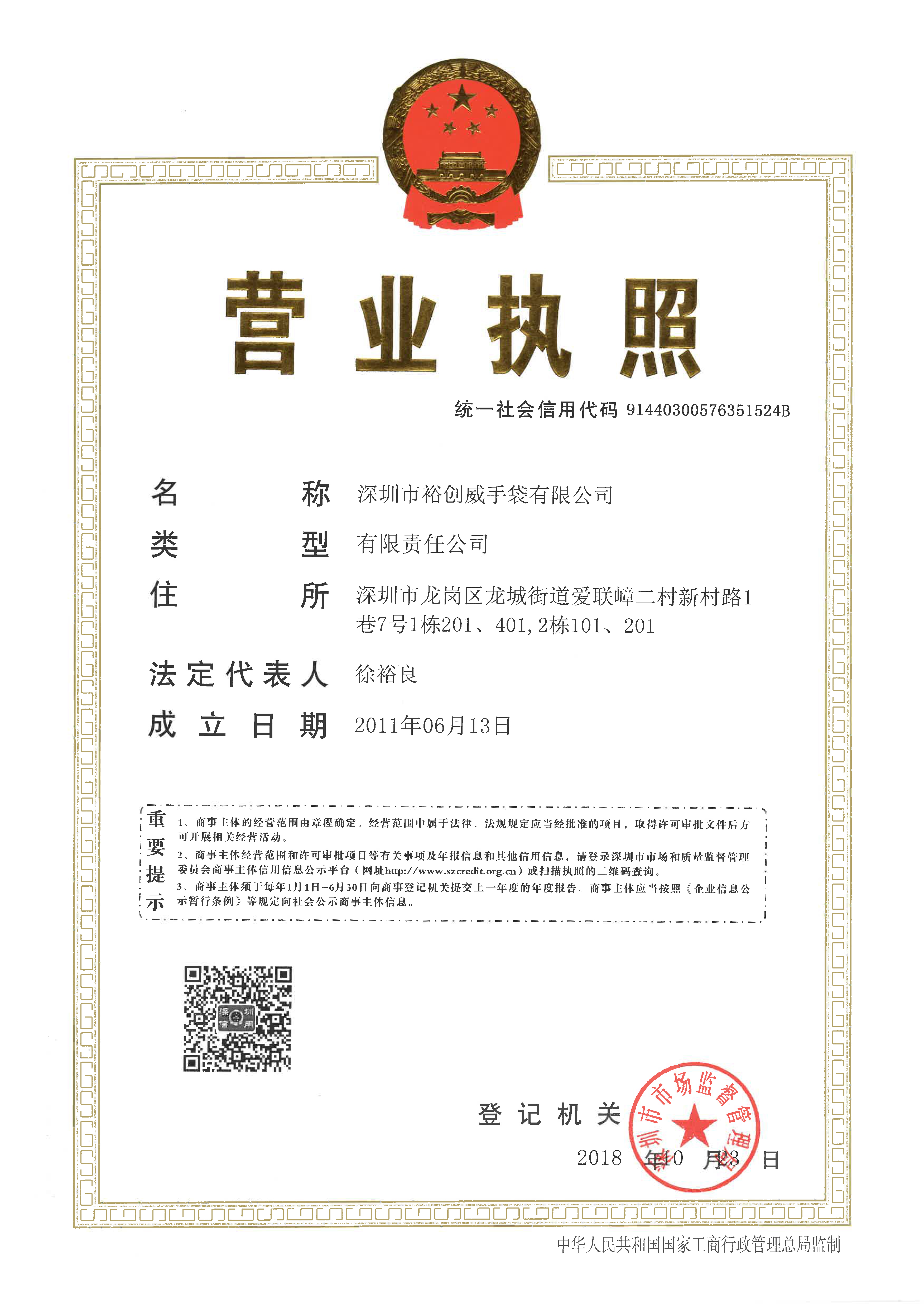 business license