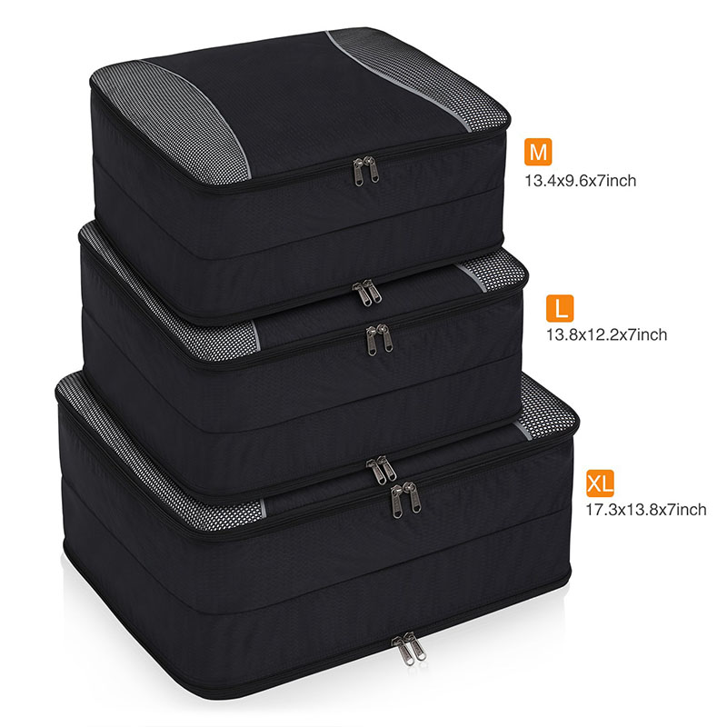 Double suitcase organizer packing cube