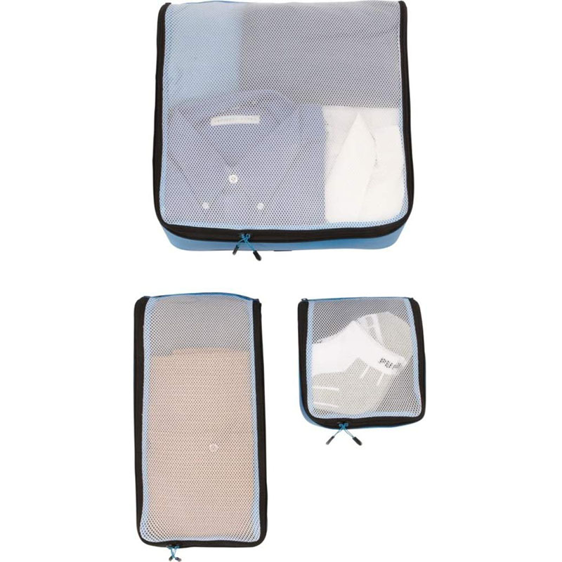 Lightweight travel packing cubes