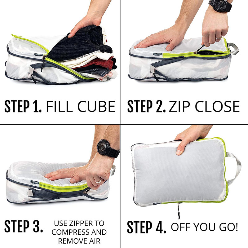 Compression Packing Cubes for Travel