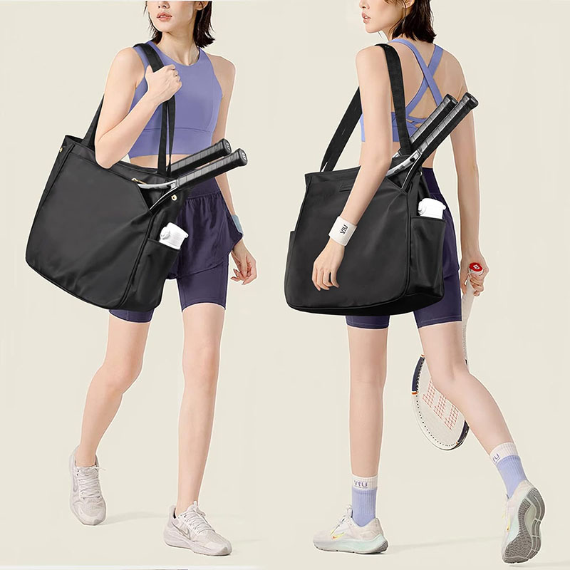 Black Large Tennis Racket Bag