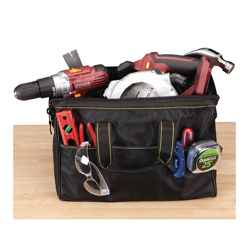 Oxford tool bag with 14 pockets