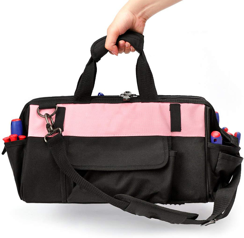 Pink lady tool organizer bag