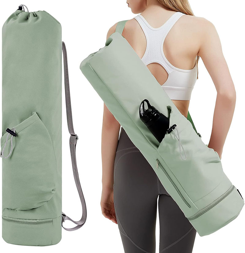 Yoga Mat carrier Bag with Water Bottle