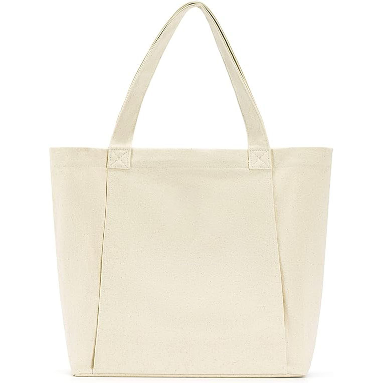 Canvas yoga tote bag