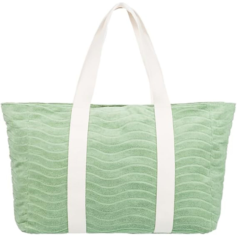 Terry cloth yoga beach tote Palm Tote Bag