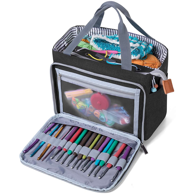 Crochet Tote Bag Yarn Storage Bag