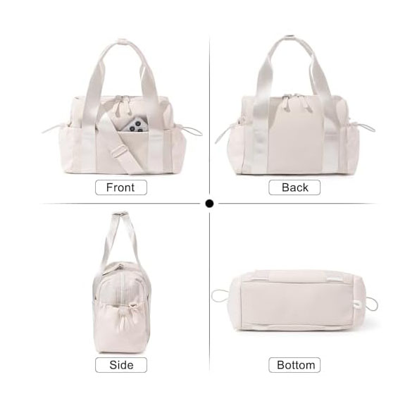 Small gym duffle bag