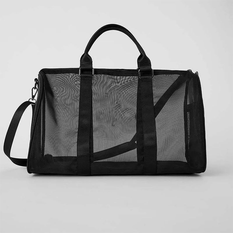 Mesh yoga duffle bag