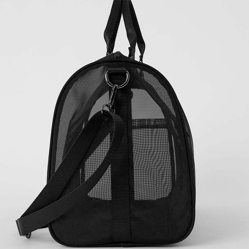 Mesh yoga duffle bag
