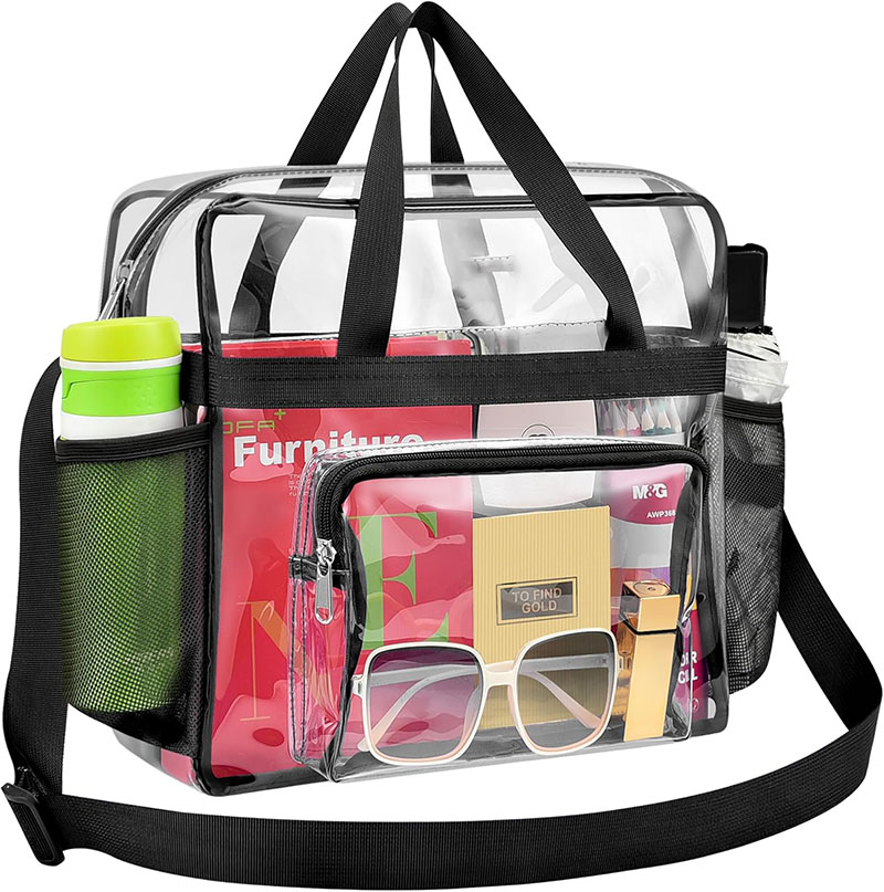 Clear tote bag for kids