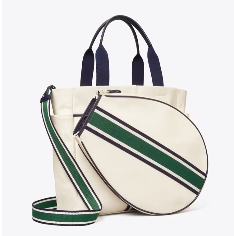 STRIPED TENNIS TOTE for girls