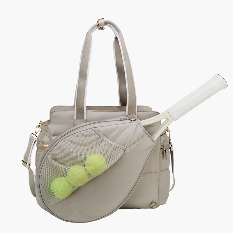 Puffy Convertible Tennis Tote