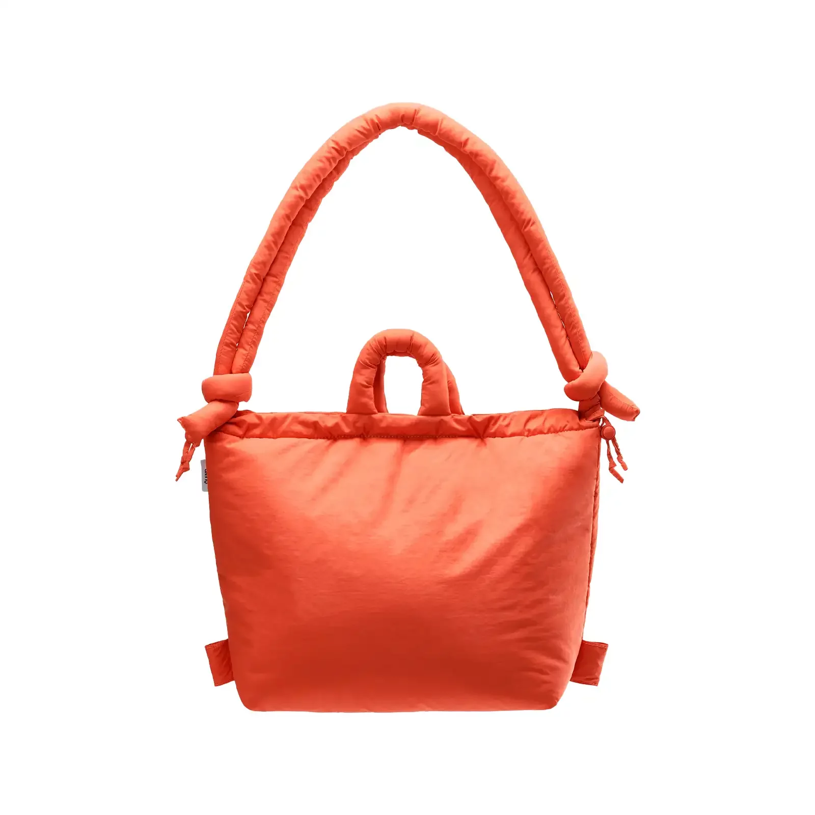 Lightweight puffy soft tote bag