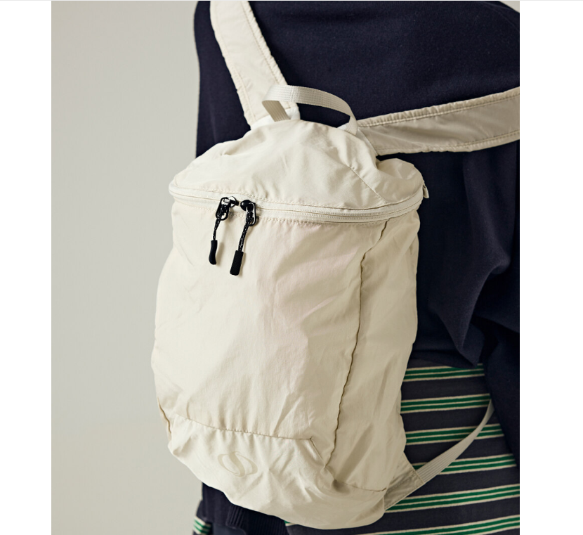 Soft nylon unique backpack