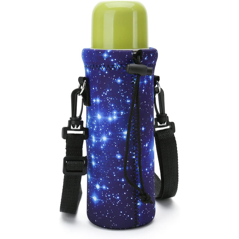 Neoprene insulated water bottle sling bag