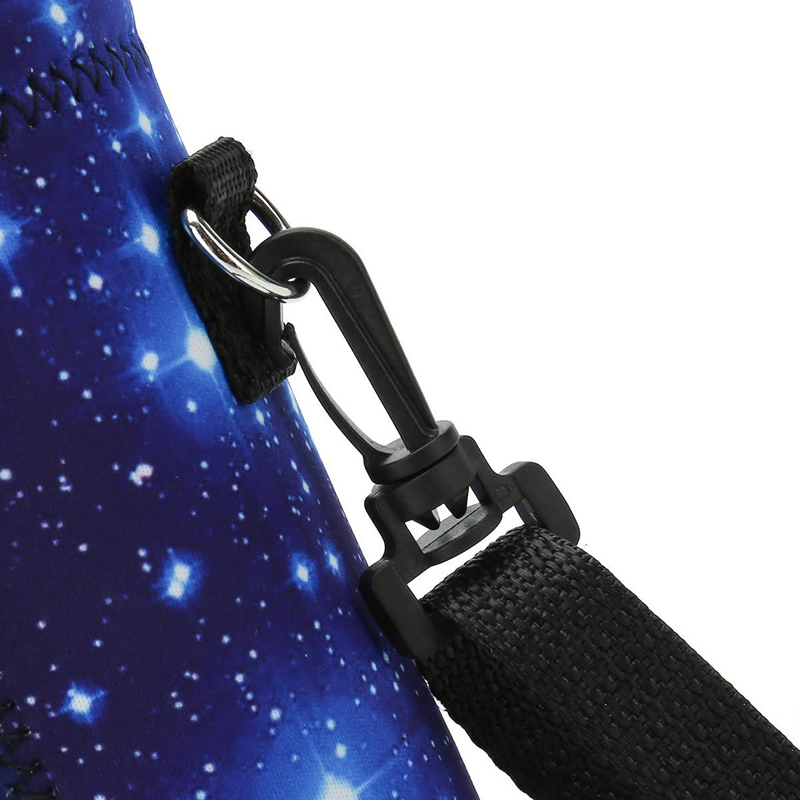 Neoprene insulated water bottle sling bag