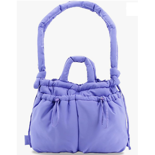 Women purple shoulder bag