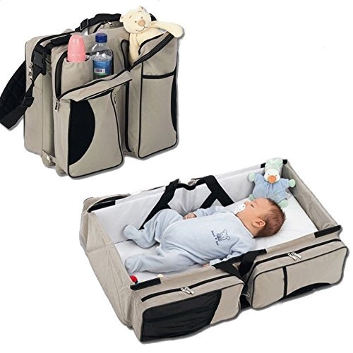 Baby diaper bed mummy bag