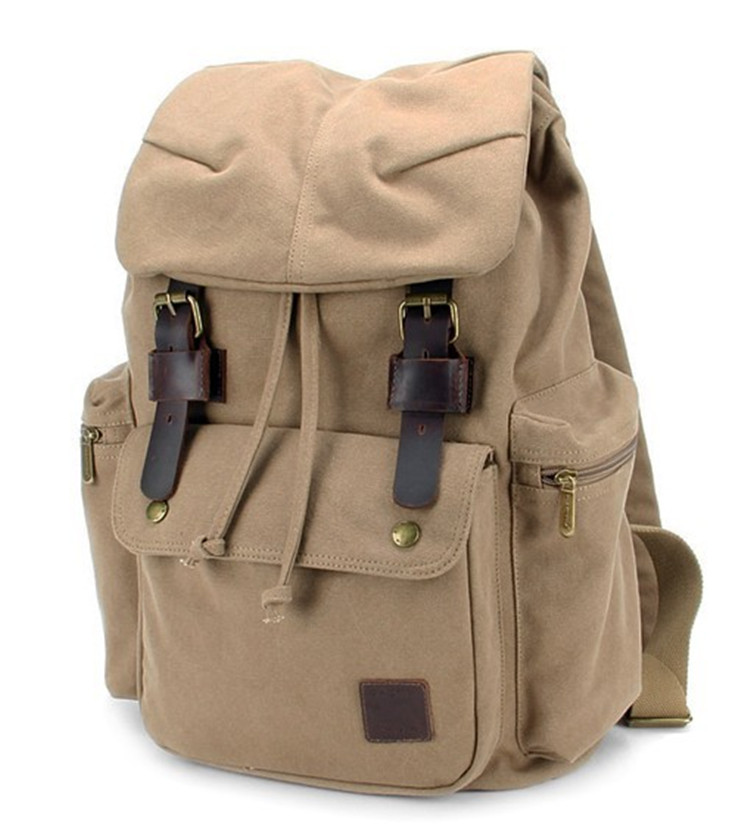 Canvas knapsack