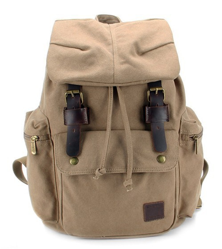 Canvas knapsack