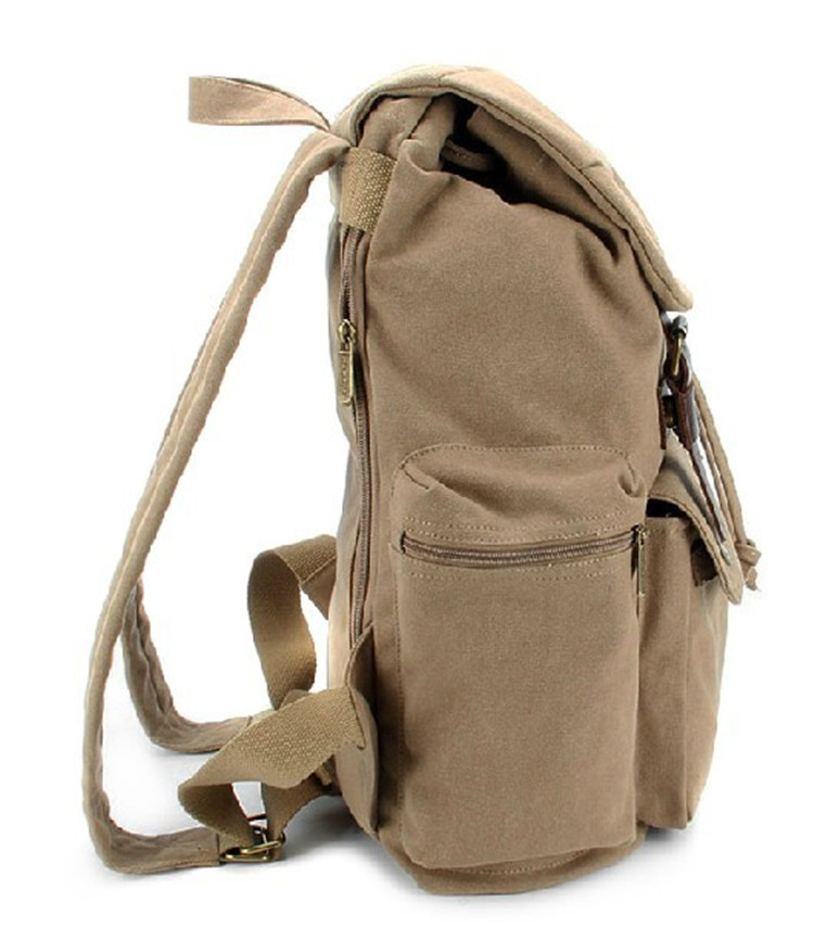 Canvas knapsack