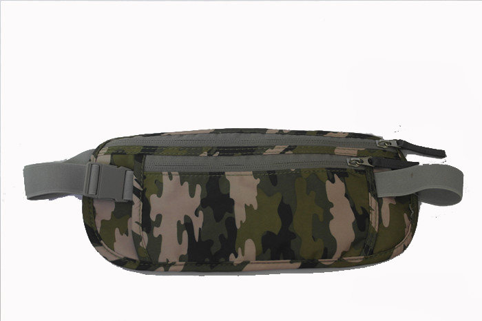 Camo money belt RFID protector