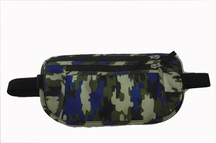 Camo money belt RFID protector