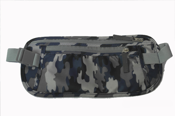 Camo money belt RFID protector