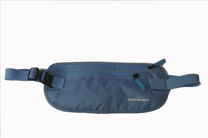 Hidden running belt-blue