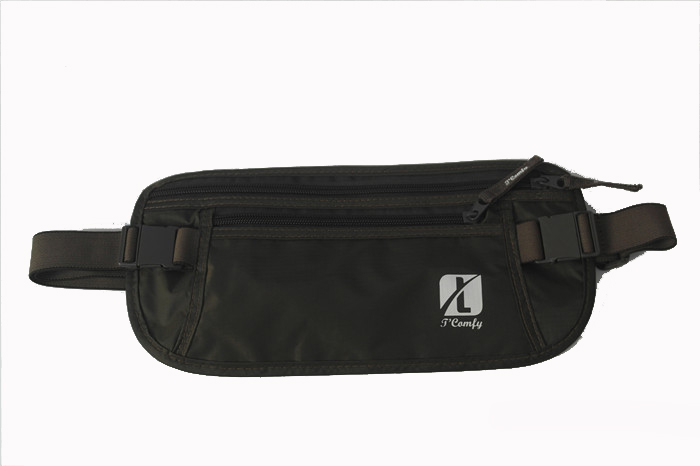 Waterproof RFID money belt custom