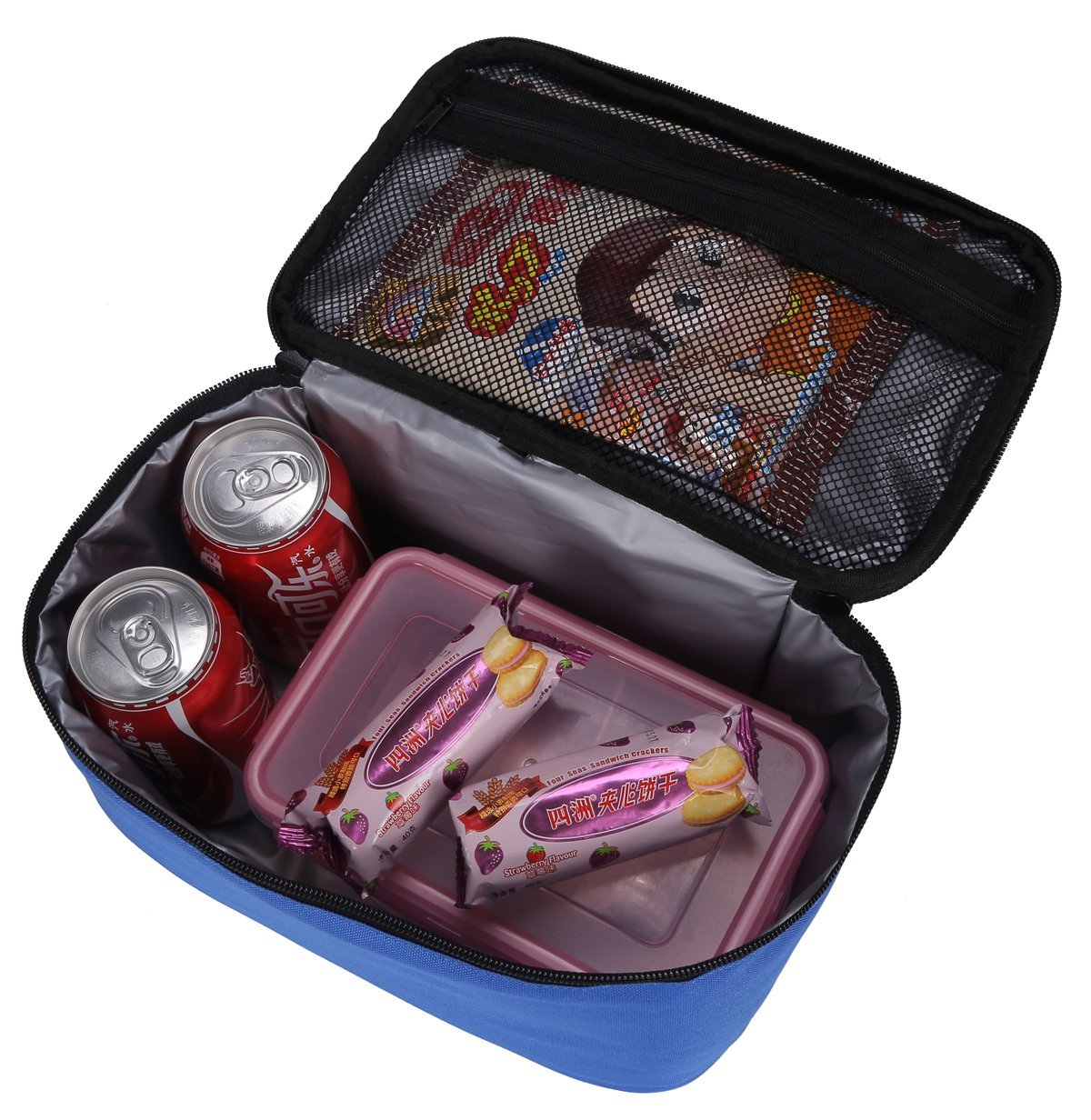 Can cooler bag-interior