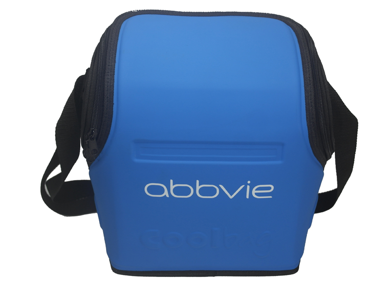 EVA embossed cooler bag-FRONT