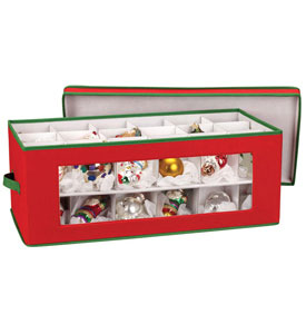 christmas ornament storage box