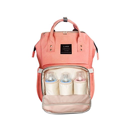 Multi functional waterproof diaper backpack