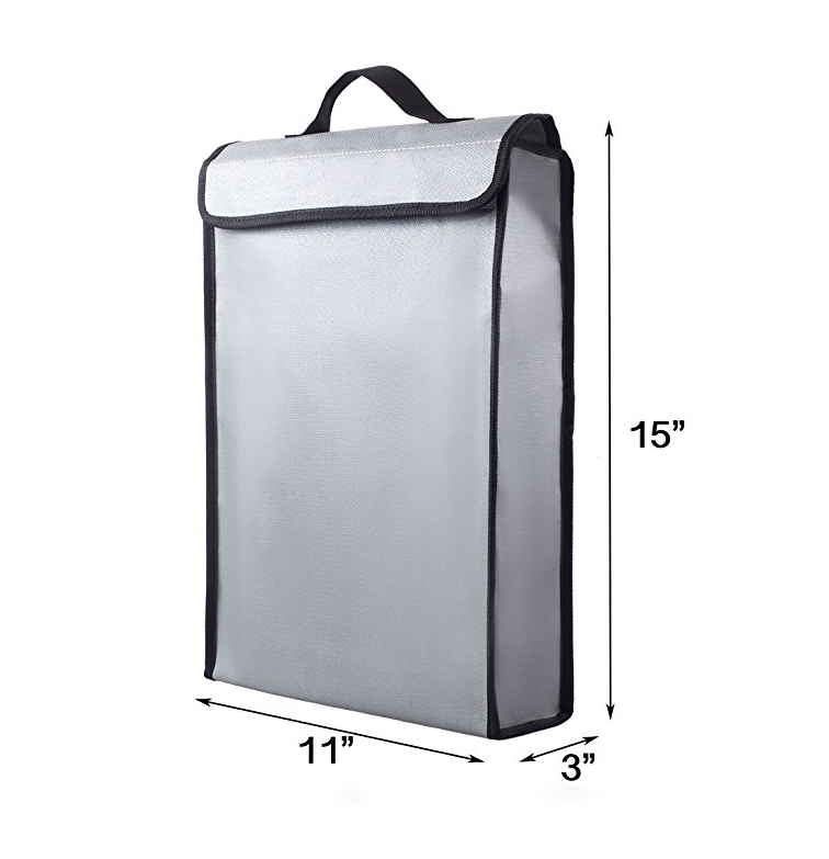 fireproof safe bag