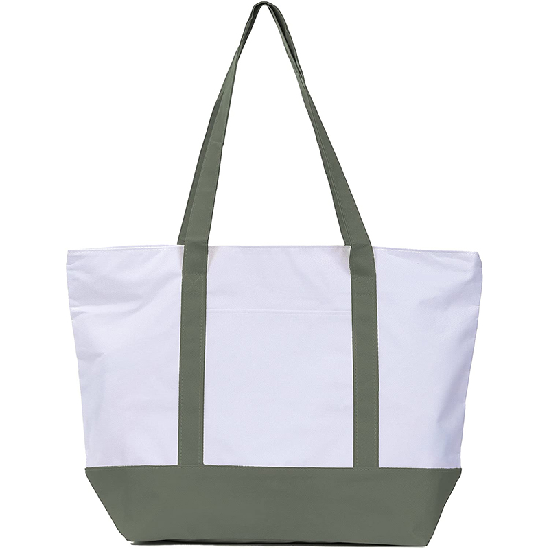 Top Zipper Boat Bag