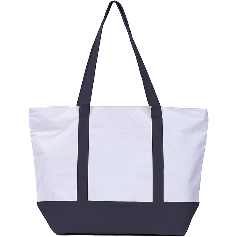 Top Zipper Boat Bag