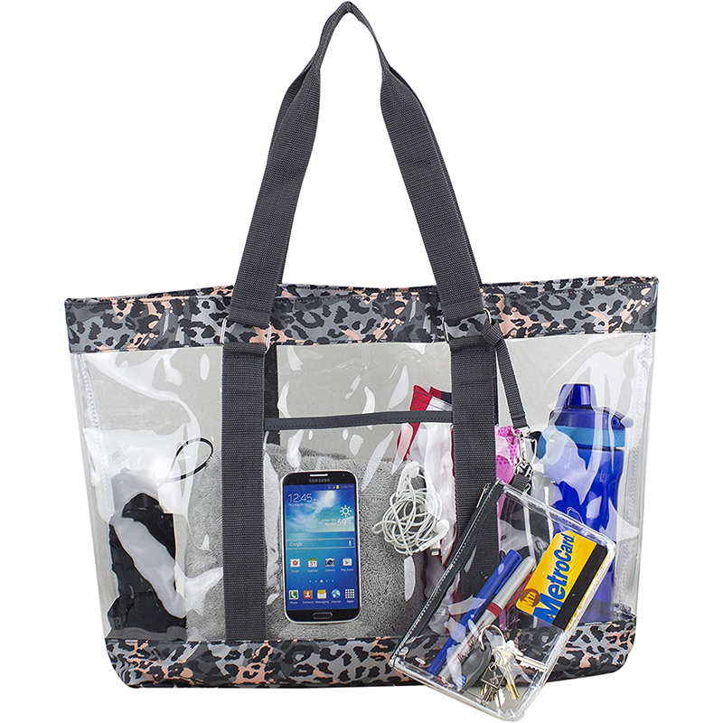 Deluxe PVC large beach bag