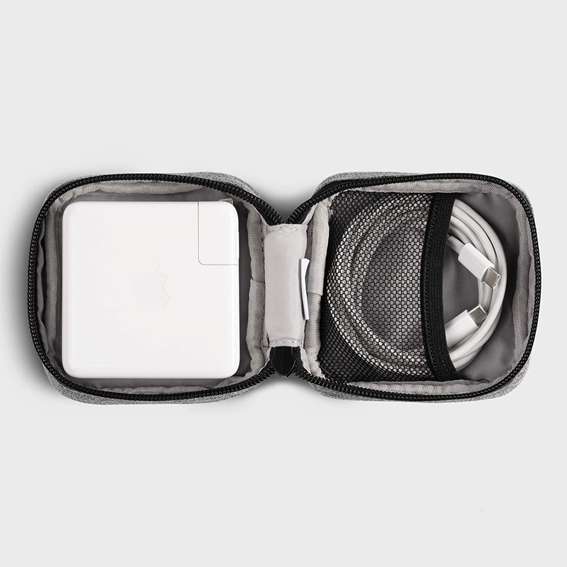 travel Charger cable organizer