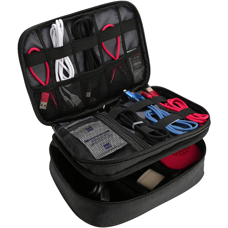 Electronics Travel Organizer Storage Bag