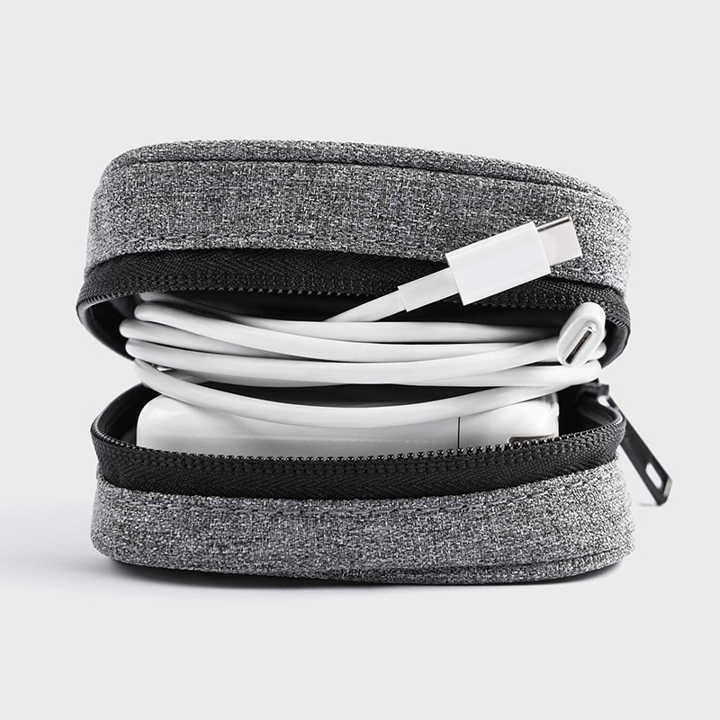 travel Charger cable organizer