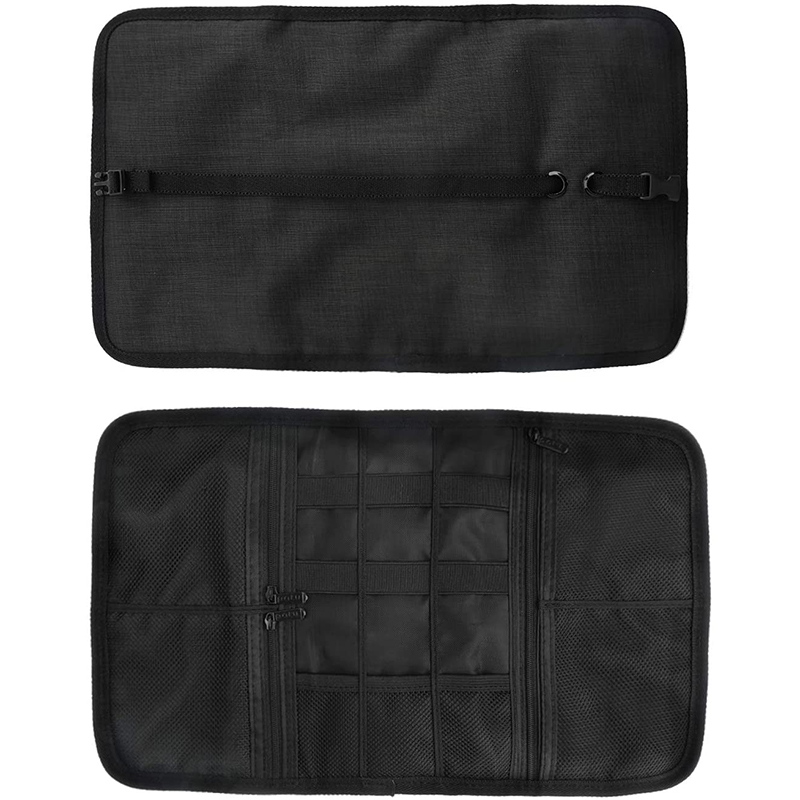 Roll Up Travel Gear Organizer Case