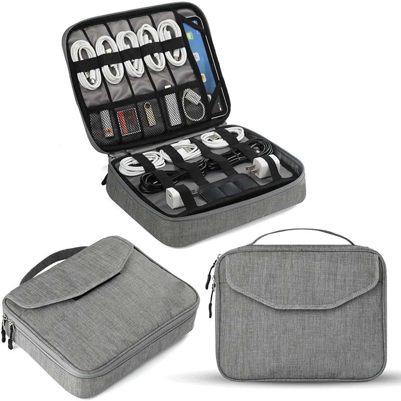 Double Layer Travel Cable Organizer