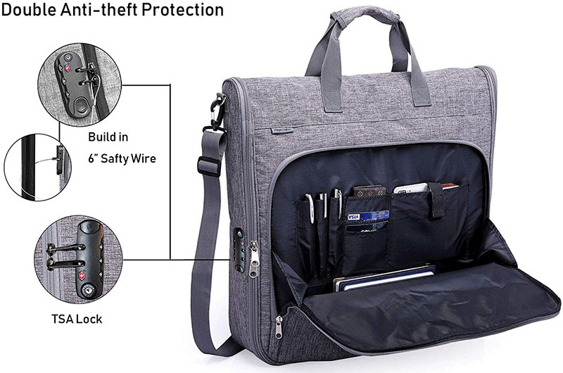 Anti-Gravity Carry On Garment Bag