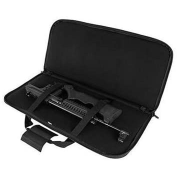 Green Rectangular padded gun case