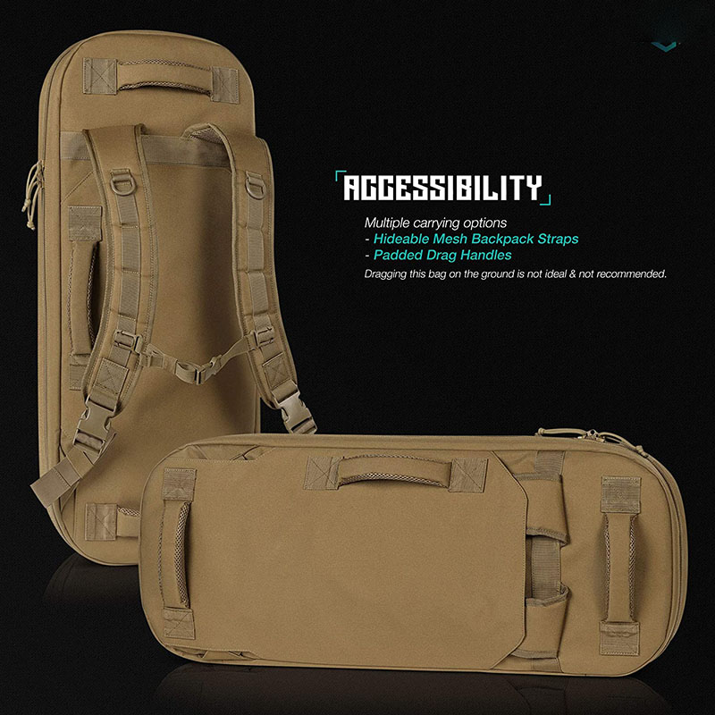 Gun Backpack Molle Soft Firearm Case