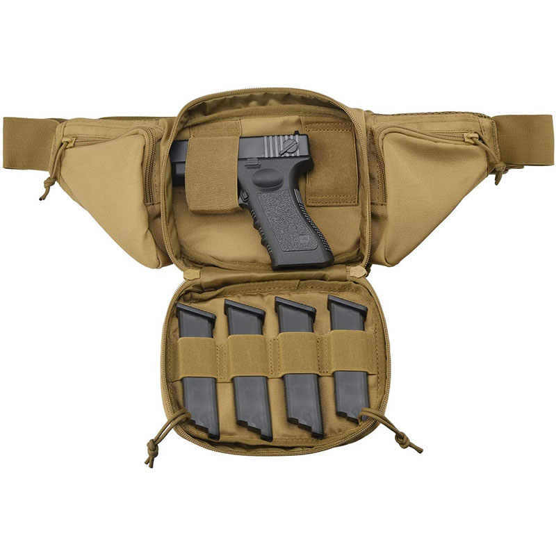 Carry pistol waist bag