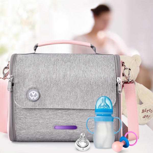 Portable women uvc led sterilization bag